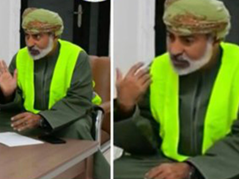 صور شبيه السلطان قابوس تنتشر بشكل كبير على مواقع التواصل الاجتماعي